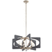 Kichler KK44360DWG Driftwood Grey Linear Pendant