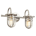 Kichler KK45132NI Brushed Nickel 2 Bulb Bathroom Light