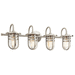 Kichler KK45134NI Brushed Nickel 4 or more Bulb Bathroom Light