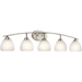 Kichler KK45190NI Brushed Nickel 4 or more Bulb Bathroom Light