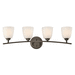 Kichler KK45361OZ Olde Bronze 4 or more Bulb Bathroom Light