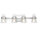 Kichler KK45398CH Chrome 4 or more Bulb Bathroom Light