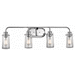 Kichler KK45460CH Chrome 4 or more Bulb Bathroom Light