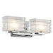 Kichler KK45478CH Chrome 2 Bulb Bathroom Light