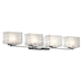 Kichler KK45480CH Chrome 4 or more Bulb Bathroom Light