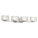 Kichler KK45480NI Brushed Nickel 4 or more Bulb Bathroom Light