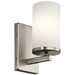 Kichler KK45495NI Brushed Nickel 1 Bulb Wall Sconce