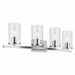 Kichler KK45498CHCLR Chrome 4 or more Bulb Bathroom Light