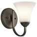 Kichler KK45504OZ Olde Bronze 1 Bulb Wall Sconce