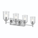 Kichler KK45575CHCLR Chrome 4 or more Bulb Bathroom Light