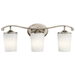 Kichler KK45597AP Antique Pewter 3 Bulb Bathroom Light