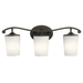 Kichler KK45597OZ Olde Bronze 3 Bulb Bathroom Light