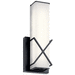 Kichler KK45656MBKLED Matte Black 2 Bulb Bathroom Light