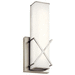 Kichler KK45656NILED Brushed Nickel 2 Bulb Bathroom Light