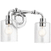 Kichler KK45665CH Chrome 2 Bulb Bathroom Light