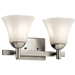 Kichler KK45732NI Brushed Nickel Multi Bulb Wall Sconce