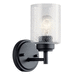 Kichler KK45910BK Black 1 Bulb Wall Sconce