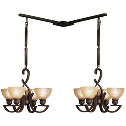  Suspender Kit Lighting Lighting Part - Tannery Bronze