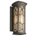 Kichler KK49227OZ Olde Bronze Outdoor Entrance Wall Light