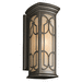 Kichler KK49228OZ Olde Bronze Outdoor Entrance Wall Light