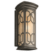 Kichler KK49229OZ Olde Bronze Outdoor Entrance Wall Light