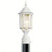 Kichler KK49256WH White Post Light