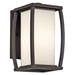 Kichler KK49336AZ Architectural Bronze Outdoor Entrance Wall Light