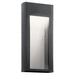 Kichler KK49362BKTLED Textured Black Outdoor Entrance Wall Light