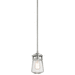 Kichler KK49446BA Brushed Aluminum Outdoor Hanging Lantern