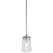 Kichler KK49447BA Brushed Aluminum Outdoor Hanging Lantern