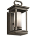 Kichler KK49474RZ Olde Bronze Outdoor Entrance Wall Light