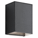 Kichler KK49550BKTLED Textured Black Outdoor Entrance Wall Light