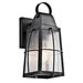 Kichler KK49552BKT Textured Black Outdoor Entrance Wall Light