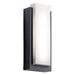 Kichler KK49557BKLED Black Outdoor Entrance Wall Light