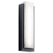 Kichler KK49558BKLED Black Outdoor Entrance Wall Light