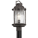 Kichler KK49573WZC Weathered Zinc Post Light