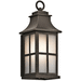 Kichler KK49579OZ Olde Bronze Outdoor Entrance Wall Light