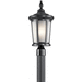 Kichler KK49657BK Black Post Light