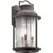 Kichler KK49668WZC Weathered Zinc Outdoor Entrance Wall Light