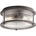 Kichler KK49669WZC Weathered Zinc Outdoor Ceiling Mounted Light