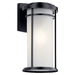 Kichler KK49688BK Black Outdoor Entrance Wall Light