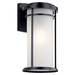 Kichler KK49688BKL18 Black Outdoor Entrance Wall Light