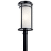 Kichler KK49690BKL18 Black Post Light