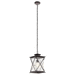 Kichler KK49747WZCL18 Weathered Zinc Outdoor Hanging Lantern