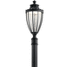 Kichler KK49756BKTLED Textured Black Post Light