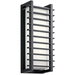 Kichler KK49785BKLED Black Outdoor Entrance Wall Light