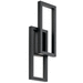 Kichler KK49803BKTLED Textured Black Outdoor Entrance Wall Light