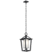 Kichler KK49879BK Black Outdoor Hanging Lantern