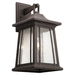 Kichler KK49910RZ Rubbed Bronze Outdoor Entrance Wall Light