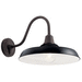 Kichler KK49991BK Black Outdoor Entrance Wall Light